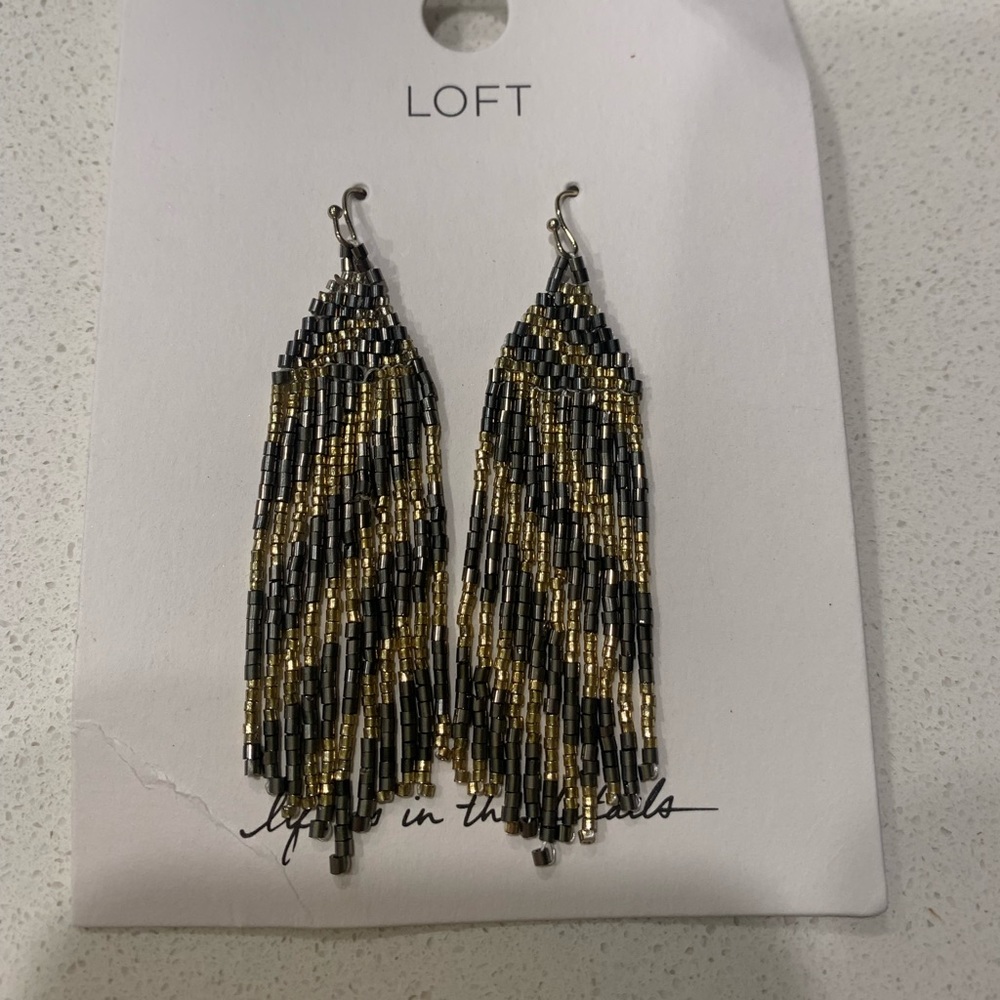 LOFT dangle earrings.